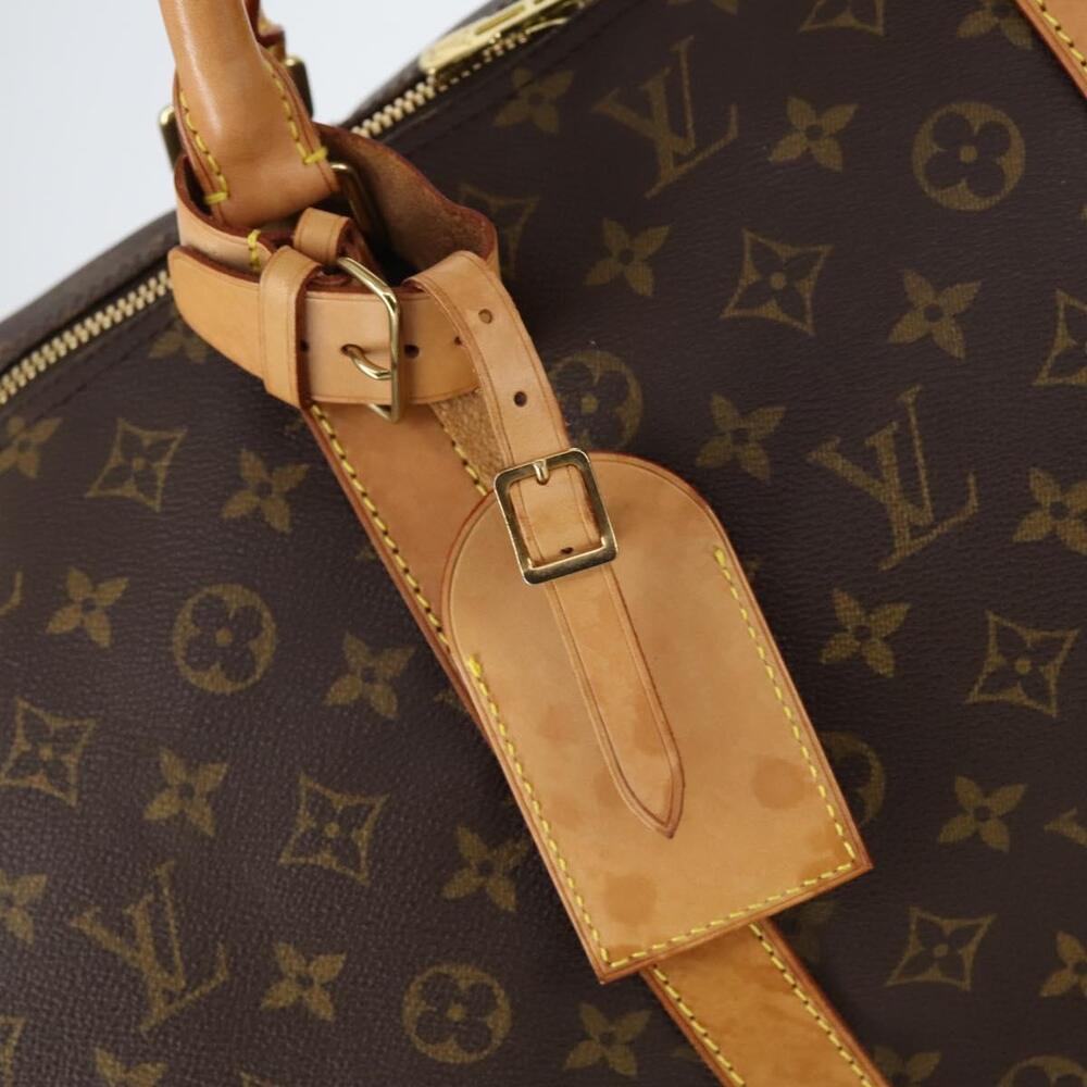 LOUIS VUITTON Monogram Keepall 60 Boston Bag M41422 LV Auth 144554 - Picture 9 of 16